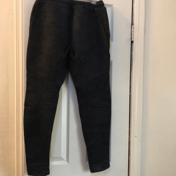 mens nike tech pants dark grey urban size small - Picture 2 of 4